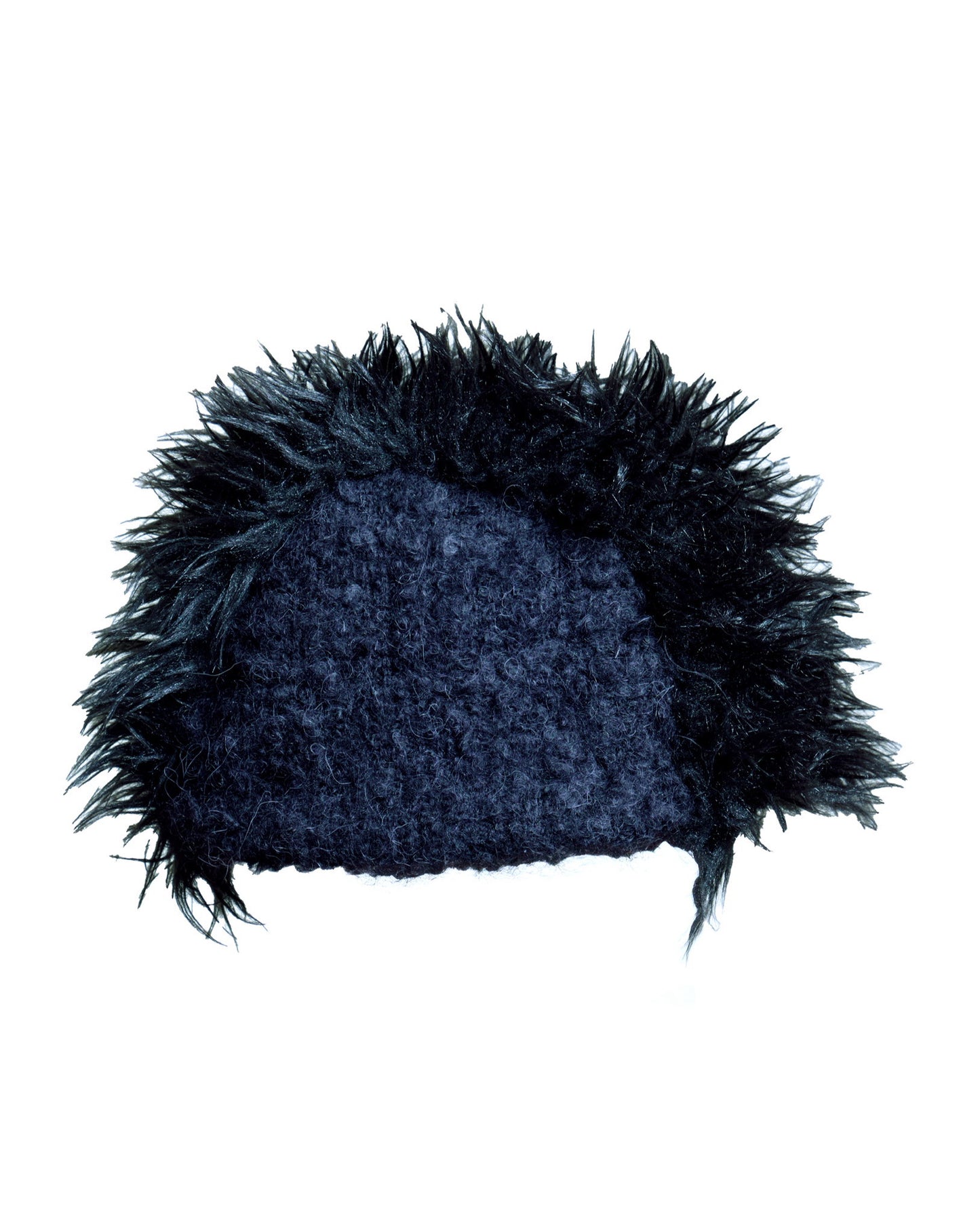 Fur Mohawk Beanie