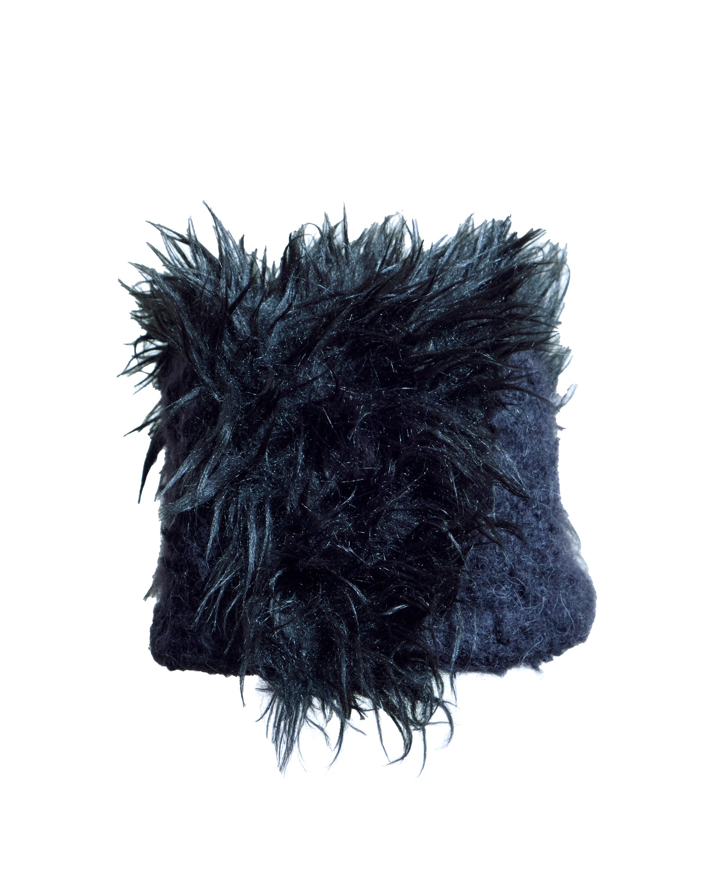 Fur Mohawk Beanie