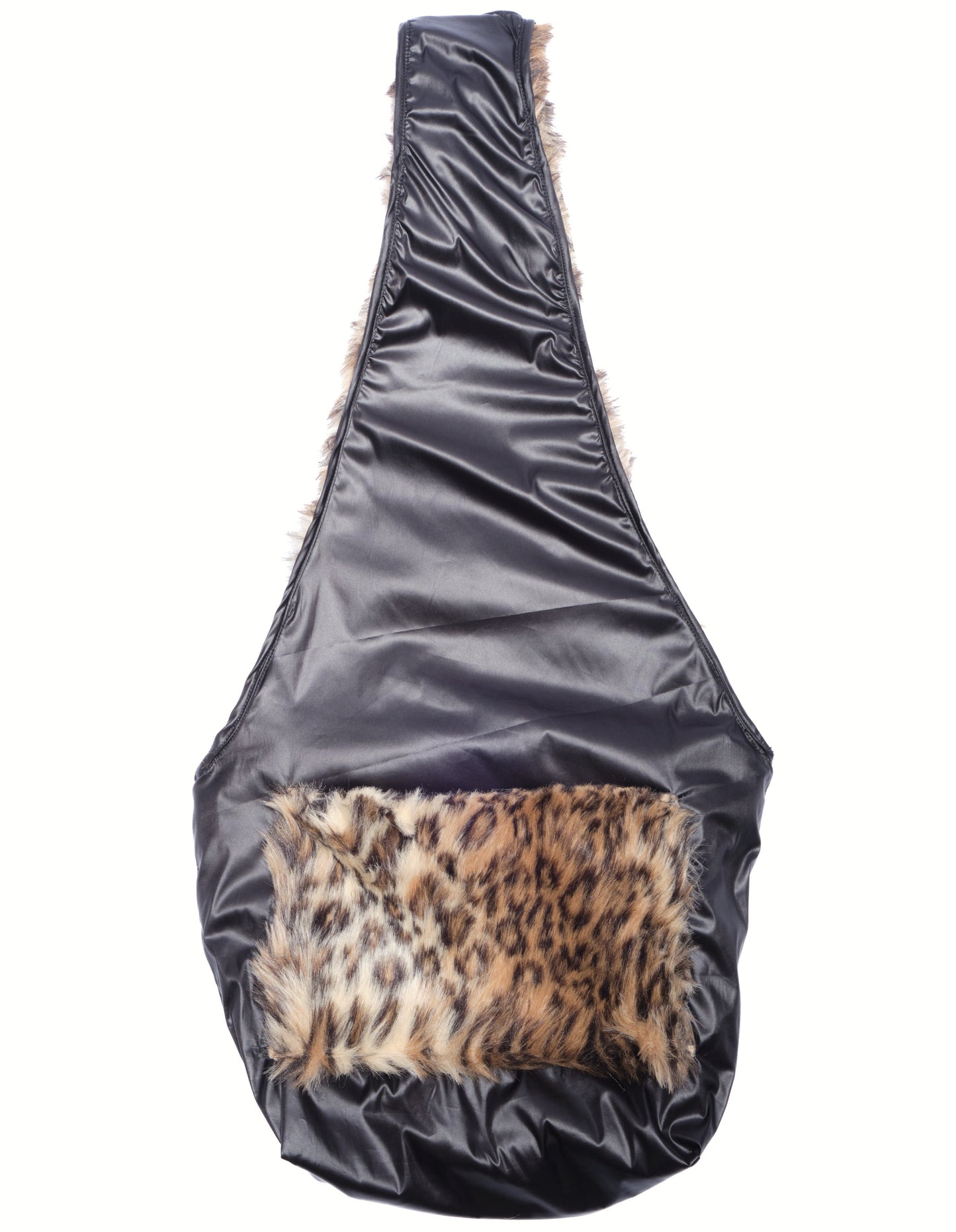 Cheetah Fur Crossbody Bag